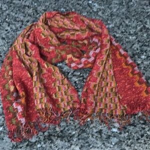 Missoni multicolour fringe scarf
